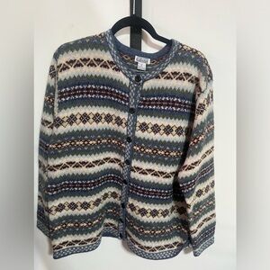 Gallagher Wool Sweater Sz XL